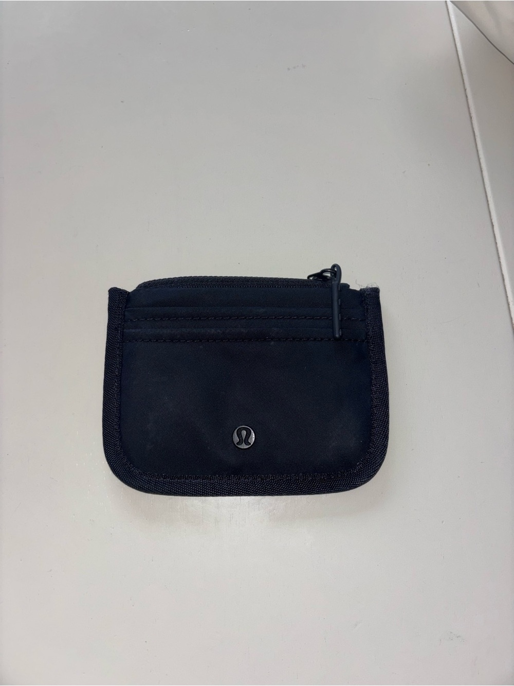 lululemon Black Card & Key Pouch with Zip